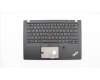 Lenovo MECH_ASM Ccov,RUS,BLKBD,FPR,BK,LTN für Lenovo ThinkPad T490 (20Q9/20QH)