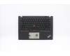 Lenovo MECH_ASM Ccov,BUL,BLKBD,FPR,BK,SRX für Lenovo ThinkPad T490 (20Q9/20QH)