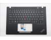 Lenovo MECH_ASM BL KB BK WW ENG LTN für Lenovo ThinkPad T14s G4 (21F6/21F7)