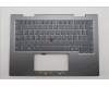 Lenovo MECH_ASM BL KB GY FPR WW CZE/SLK CHY für Lenovo ThinkPad X1 2-in-1 G10 (21Q0/21Q1)