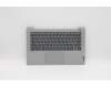 Lenovo Gehäuseoberseite C81YM, Kunststoff, Silber, mit Fingerabdrucksensor, ohne Tastaturbeleuchtung (Italienisch) für Lenovo IdeaPad 5-14ARE05 (81YM)