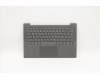 Lenovo Gehäuseoberseite C81YM, Kunststoff, Schwarz, ohne Fingerabdruckleser, Tastatur nicht beleuchtet (GER-Layout) für Lenovo IdeaPad 5-14ITL05 (82FE)