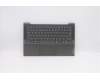Lenovo Gehäuseoberseite C81YM, Aluminium, Schwarz, mit Fingerabdrucksensor, Tastatur mit Hintergrundbeleuchtung, Britisch für Lenovo IdeaPad 5-14ITL05 (82FE)