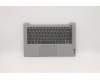 5CB1A14216 Lenovo Geh&auml;useoberseite C81YM, Kunststoff Silber, mit Fingerabdrucksensor, mit hinterleuchteter Tastatur, T&uuml;rkisch