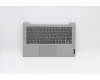 Lenovo Gehäuseoberseite C81YM Kunststoff Silber ohne Fingerabdrucksensor, Hintergrundbeleuchtete Tastatur, Russisch für Lenovo IdeaPad 5-14ITL05 (82FE)