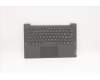 Lenovo Gehäuseoberseite C81YM Plastik Schwarz mit Fingerabdrucksensor mit Tastaturbeleuchtung Schwedisch für Lenovo IdeaPad 5-14ITL05 (82FE)