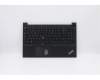 Lenovo Mechanische Baugruppe FRU Baugruppe Hinterleuchtet ohne Fingerabdruckleser Schwarz Vereinigtes Königreich Französisch für Lenovo ThinkPad E15 Gen 2 (20T8/20T9)