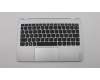 Lenovo COVER Upper Case L 80TX W/KB Silver UK für Lenovo Yoga 710-11IKB (80V6)