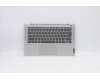 Lenovo Gehäuseoberseite C81YH, Aluminium, Silber, mit Fingerabdrucksensor, mit beleuchteter Tastatur, Arabisch für Lenovo IdeaPad 5-14IIL05 (81YH)
