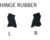 Asus GA503QS HINGE RUBBER L für Asus GA503QS