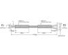14004-00500200 Asus LMT VE208 PWR BD TO PANEL WIRE