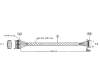 14004-00780200 Asus LMT VG23AH KEY BOARD CABLE