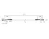 Asus D640MB POWER SW CABLE L500 O/W für Asus S3401SFF