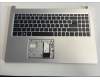 Acer Gehäuseoberseite Silber mit Tastatur US-International Hintergrundbeleuchtet für Acer Aspire 5 (A515-55G)