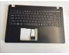 Acer Gehäuseoberseite Schwarz mit Tastatur US International für Acer Extensa 15 (EX215-52)