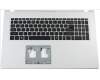Acer 6B.A5FN2.001 Tastatur inkl. Topcase silber.mit Tastatur US-INT
