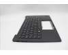 Lenovo 5M11N61130 C-Cover with keyboard, German, Deep Black, FingerPrint Reader, WLAN, UK