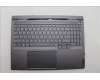 Lenovo 5CB1P31183 C-Cover with keyboard, US English Euro, Storm Grey, w/Screw, US