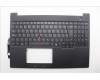 Lenovo 5M11P68362 C-Cover with keyboard, Spanish, Black, Backlight, UK