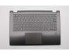 Lenovo 5CB0R08514 C-Cover with keyboard, USA English, Iron Grey, Backlight, Fingerprint, US