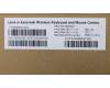 00XH834 Lenovo KYB_MOUSE WL KM Calliope BK UKE