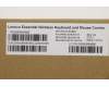 01AH849 Lenovo KYB_MOUSE Primax RFBU71 2.4G BK NO