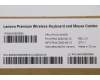 01AH878 Lenovo KYB_MOUSE Primax A940 2.4G GY BE_En