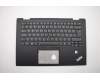Lenovo 01HY831 C-Abdeckung mit Tastatur, Slowenisch, schwarz