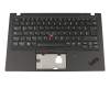 01YR542 Original Lenovo Tastatur inkl. Topcase DE (deutsch) schwarz/schwarz mit Backlight und Mouse-Stick