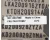 Lenovo 01YR667 MECH_ASM GRP_KBD_Bzl_CH,FPR_NFC,BK,SUN