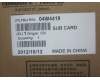 Lenovo 04W4419 FINGER_PRT FRU FP subcard W FP
