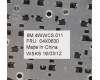 04X0630 Lenovo KEYBD FRU Prince-KBD BEL CHY