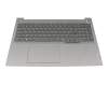 05619009M063 Original Lenovo Tastatur inkl. Topcase FR (französisch) grau/grau mit Backlight