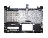 0KN0-N31GE32 Original Pega Tastatur inkl. Topcase DE (deutsch) schwarz/silber