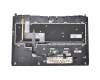 0KN0-P41IT1213 Original Asus Tastatur inkl. Topcase IT (italienisch) schwarz/schwarz mit Backlight