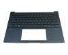 0KNB-290CGE00 Original Asus Tastatur inkl. Topcase DE (deutsch) blau/blau mit Backlight