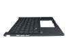 0KNB-290CGE00 Original Asus Tastatur inkl. Topcase DE (deutsch) blau/blau mit Backlight