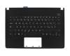 0KNB0-3104IT00 Original Asus Tastatur inkl. Topcase IT (italienisch) schwarz/schwarz