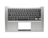 0KNB0-3625GE00 Original Asus Tastatur inkl. Topcase DE (deutsch) schwarz/silber mit Backlight