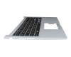 0KNB0-511FGE00 Original Asus Tastatur inkl. Topcase DE (deutsch) schwarz/silber
