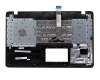 0KNB0-610KFR00 Original Asus Tastatur inkl. Topcase FR (französisch) schwarz/schwarz