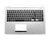 0KNB0-612LGE00 Original Asus Tastatur inkl. Topcase DE (deutsch) schwarz/silber
