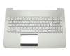 0KNB0-662JGE00 Original Asus Tastatur inkl. Topcase DE (deutsch) silber/silber mit Backlight