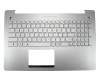 90NB00K1-R31US0 Original Asus Tastatur inkl. Topcase US (englisch) silber/silber mit Backlight