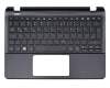 Tastatur inkl. Topcase DE (deutsch) schwarz/schwarz original für Acer TravelMate B1 (B115-M)