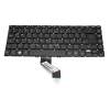 Tastatur inkl. Topcase DE (deutsch) schwarz mit Backlight original für Acer TravelMate P6 (P645-S)