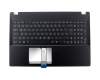 Tastatur inkl. Topcase DE (deutsch) schwarz/schwarz original für Asus Pro Essential P552LA