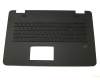 Tastatur inkl. Topcase DE (deutsch) schwarz/schwarz mit Backlight original für Asus ROG GL771JM