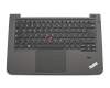 Tastatur inkl. Topcase DE (deutsch) schwarz/grau mit Mouse-Stick original für Lenovo ThinkPad S440 (20AY)