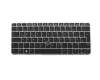 Tastatur DE (deutsch) schwarz mit Backlight und Mouse-Stick original für HP EliteBook 820 G4